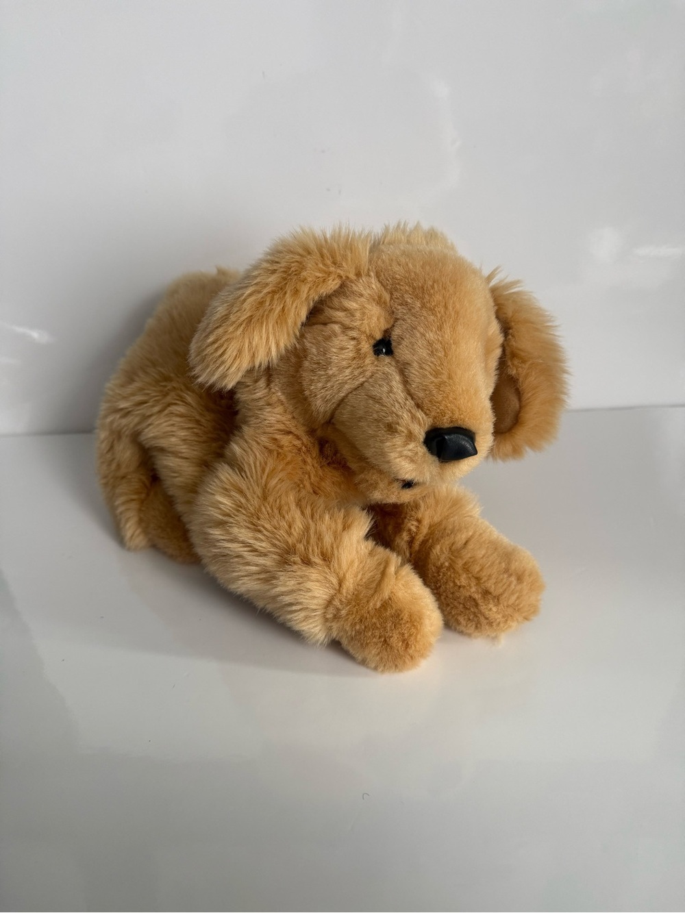 Folkmanis Yellow Labrador Retriever Puppy Dog Full Body Puppet Plush Golden LNC